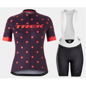 Tenue Maillot + Cuissard à Bretelles 2021 Bontrager Trek Anara Femme N005